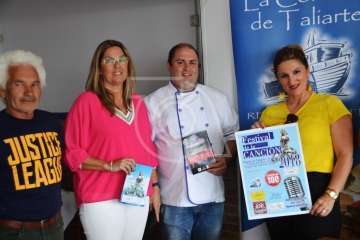 Presentación de las fiestas del muelle de Taliarte en honor de la Virgen del Carmen (Foto TA)